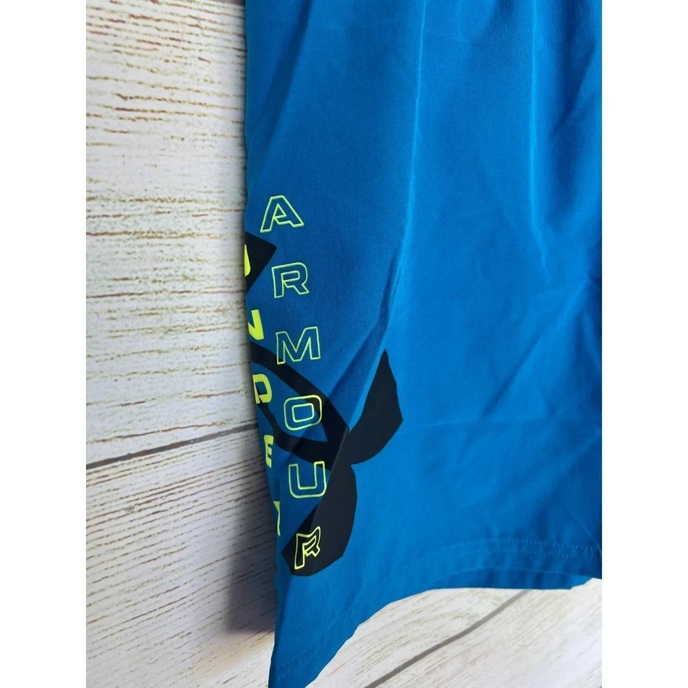 Under Armour Swim Shorts Mens Size Small Cruise Blue Swim Trunk Shorts New